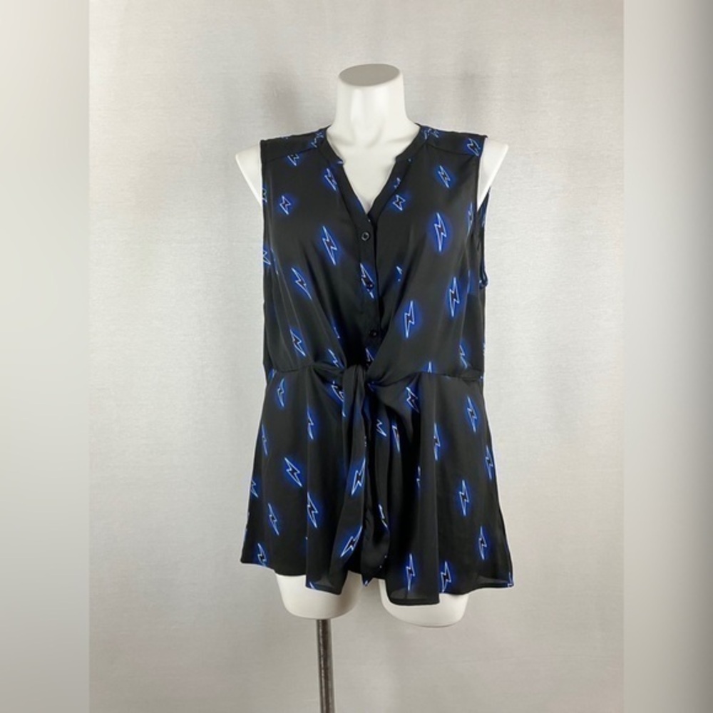 Torrid Peplum Georgette Sleeveless Top